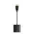 COTECi HDMI to VGA Cable with Audio Connector Adapter - Black